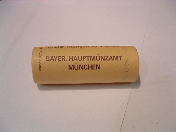 (afbeelding voor) Muntrol 1 euro 2002 D UNC